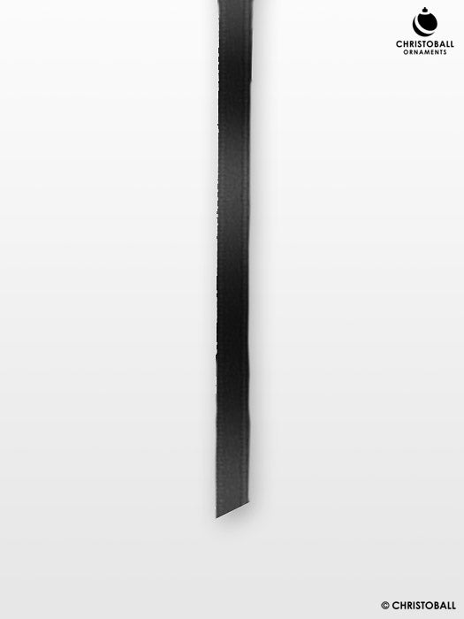Satinband - Schwarz