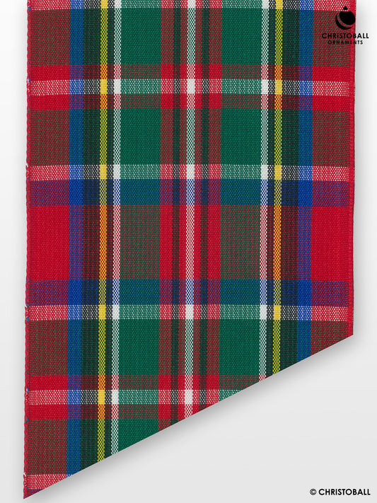 Kariertes Tartan Band - Royal Steward 7,0 cm breit (Meterware)