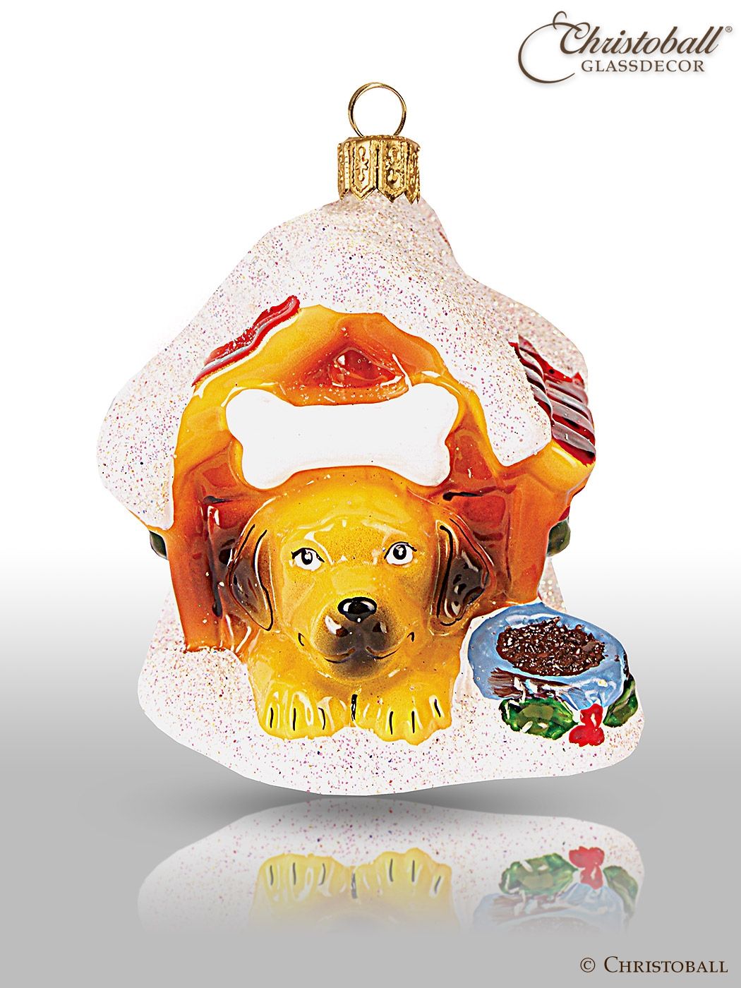 Weihnachtliche Hundehütte