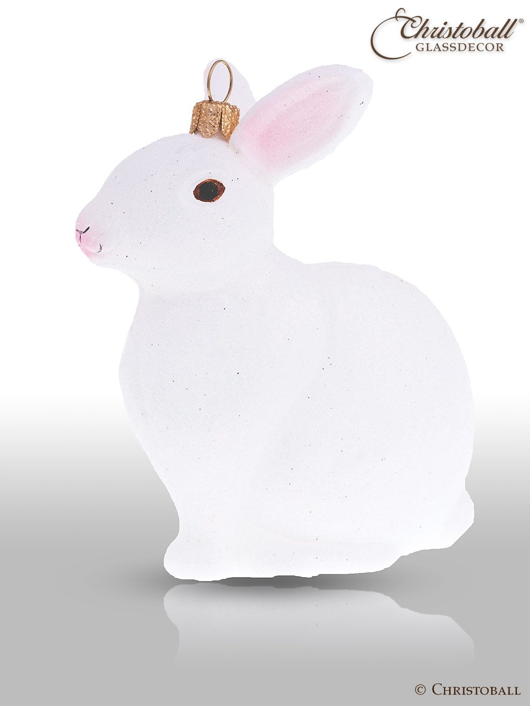 Schnee-Hase, weißer Hase