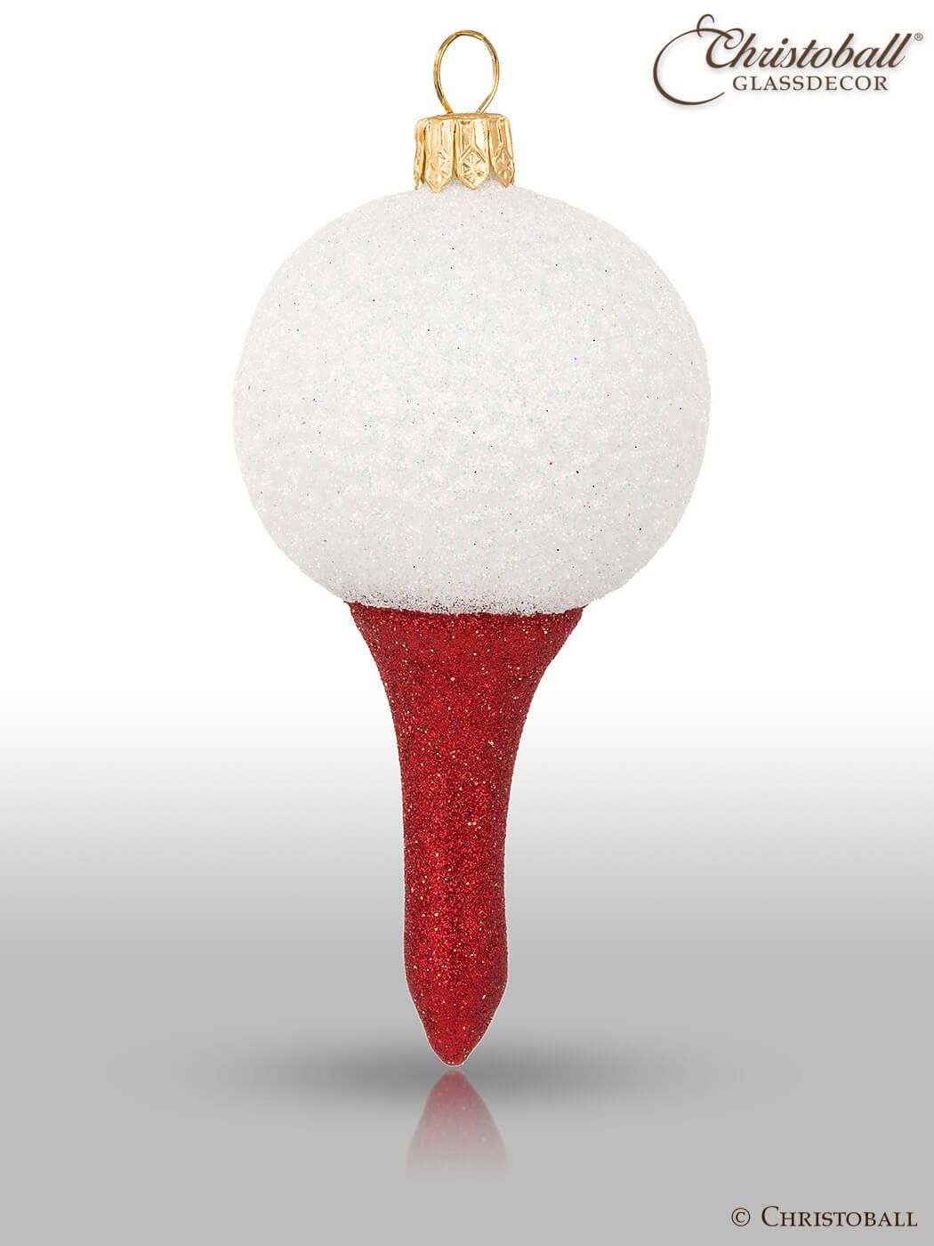 Golfball mit Pin