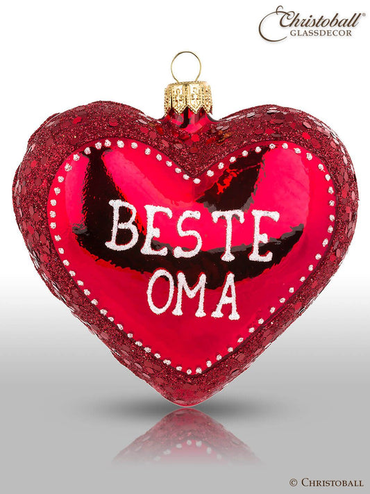 Herz "Beste Oma"