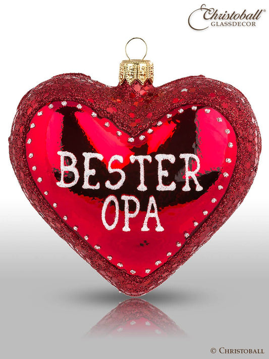 Herz "Bester Opa"