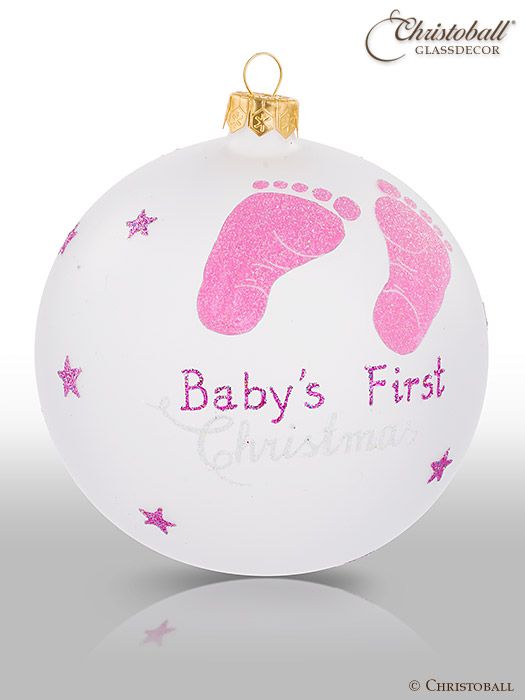 Baby´s first Christmas - Hell-Rosa