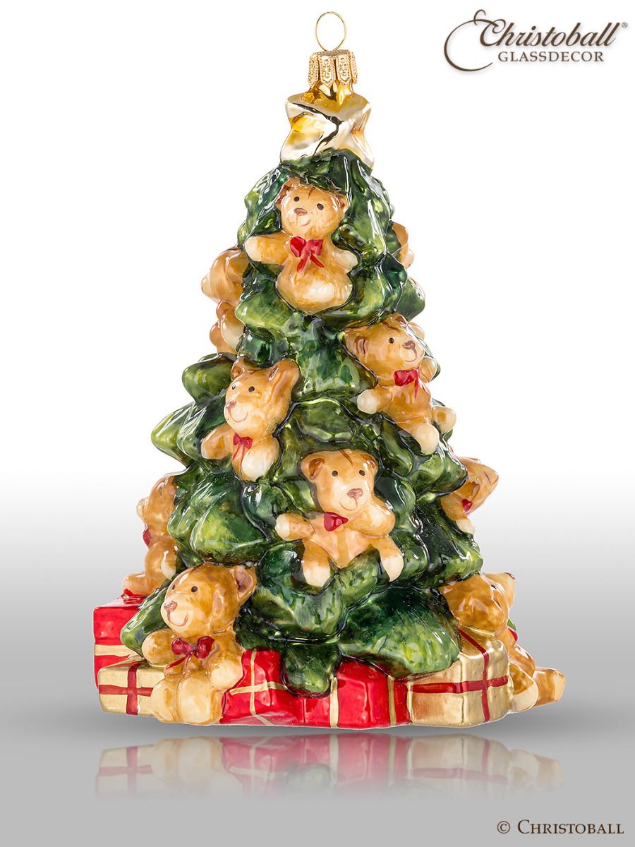 Nostalgia Kollektion - Weihnachtsbaum mit Teddies