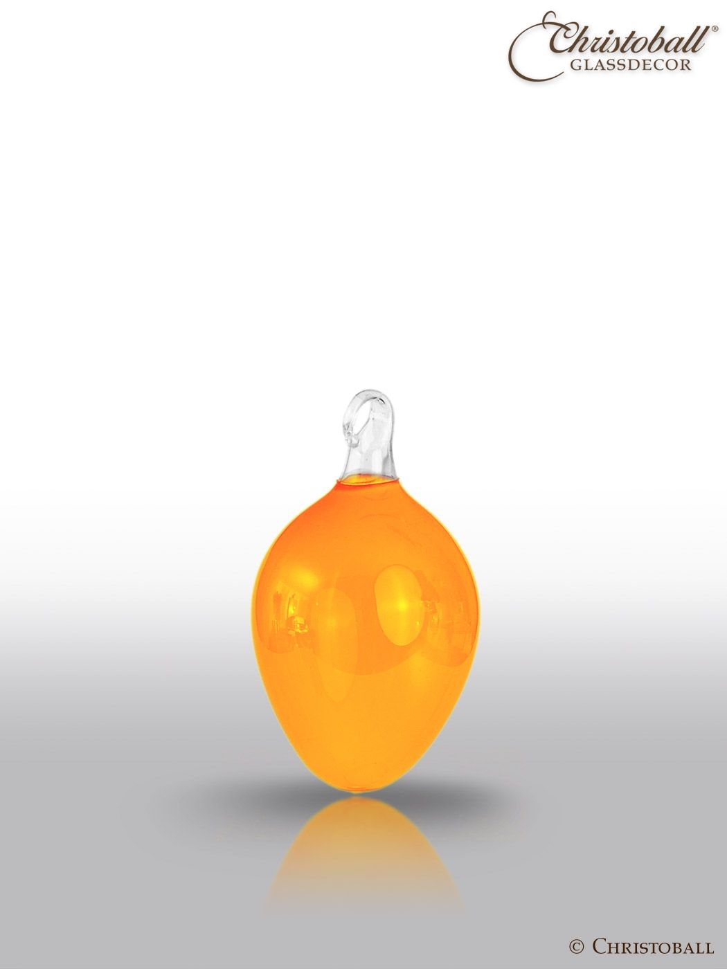 Pure Transparent Egg S - Happy Orange