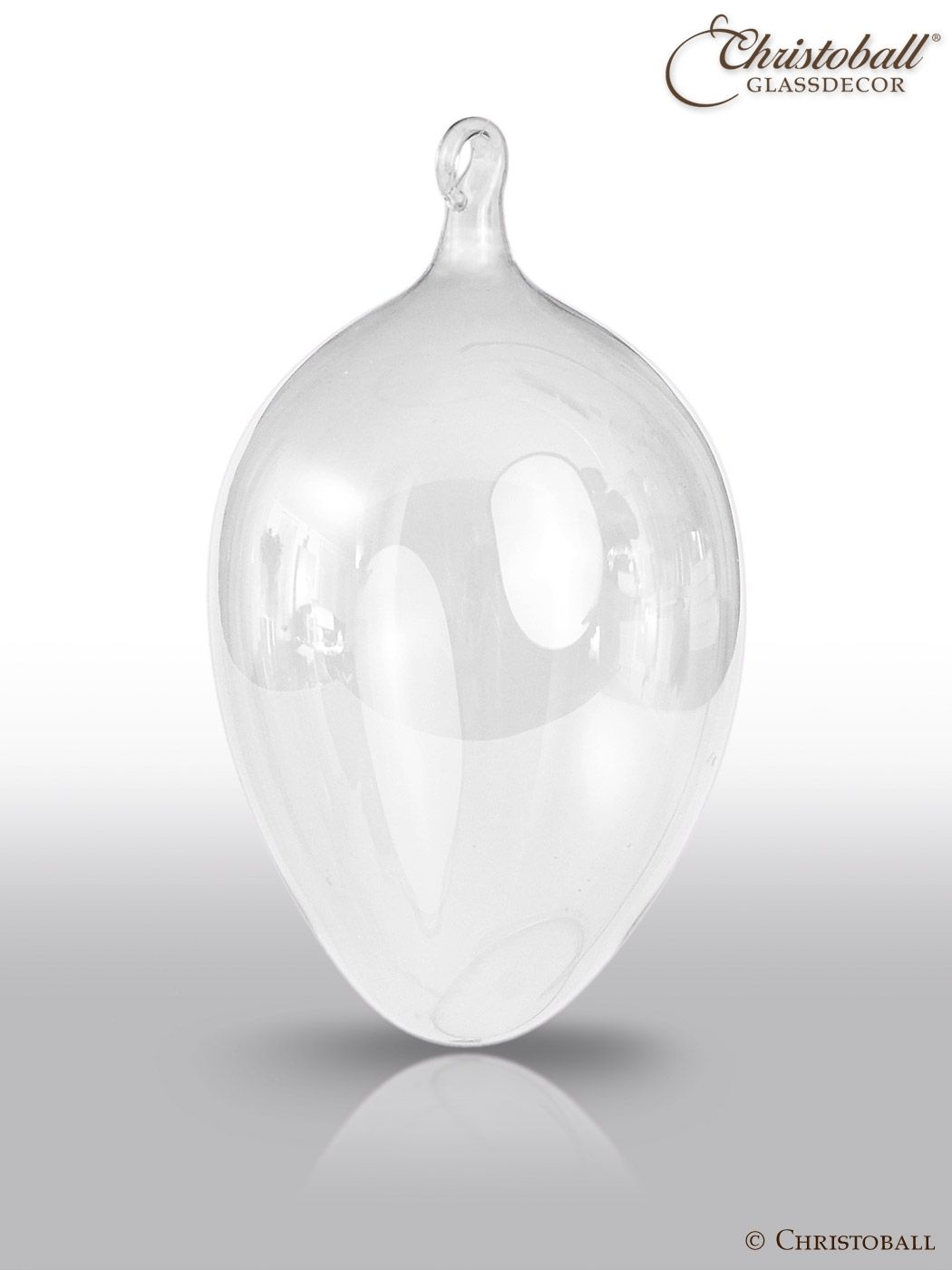 Pure Transparent Egg L - Kristall-Klar