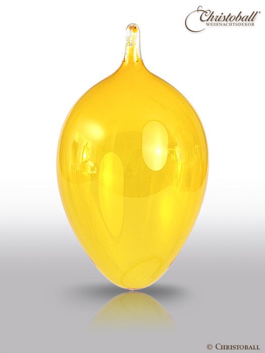 Pure Transparent Egg L - Sunny-Gelb